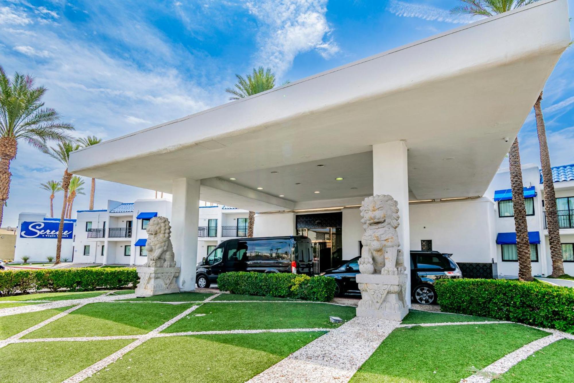 Serene Vegas Boutique Hotel Лас-Вегас Экстерьер фото